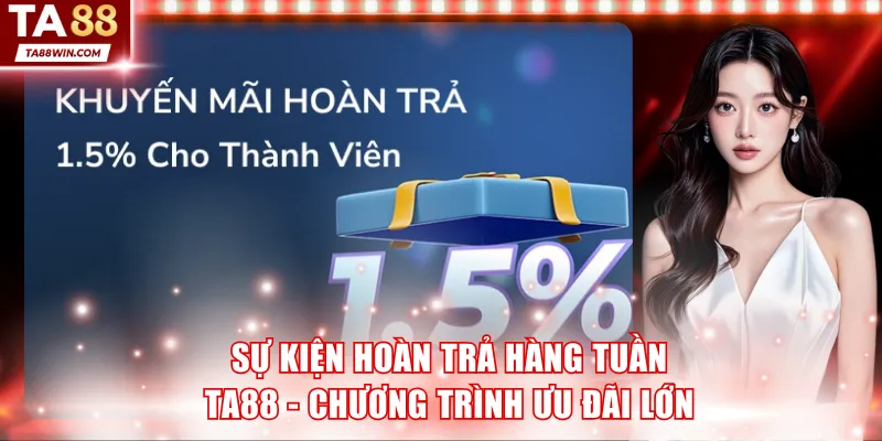 Hoàn trả hàng tuần