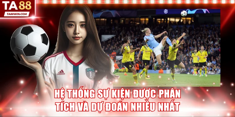 Hệ thống sự kiện được phân tích và dự đoán nhiều nhất